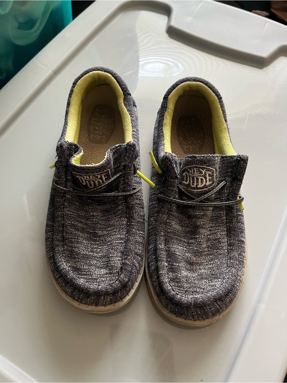 Hey Dude Boys Wally Size 12